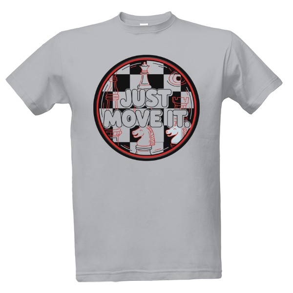 Tričko s potiskem Just move it