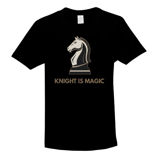 Tričko s potiskem Knight is Magic