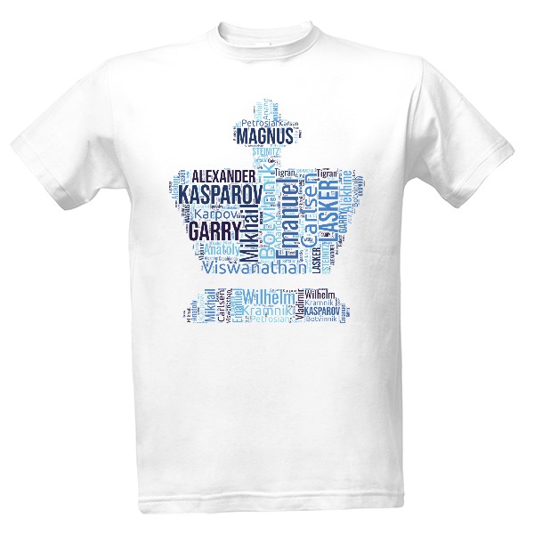 Tričko s potiskem Král všech Mistrů