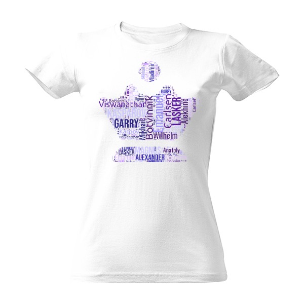 Tričko s potiskem Královna všech Mistrů