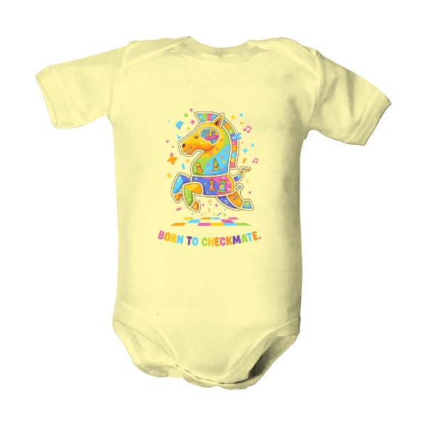 Dětské body  s potiskem Narozen pro mat pro nejmenší