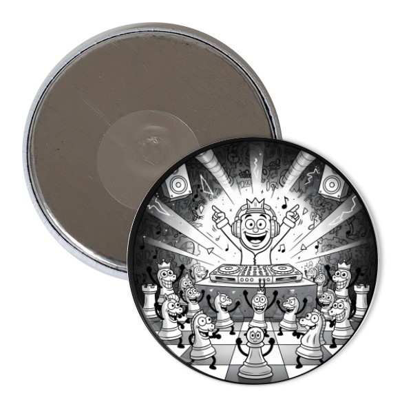 Magnet  s potiskem Party odznáček