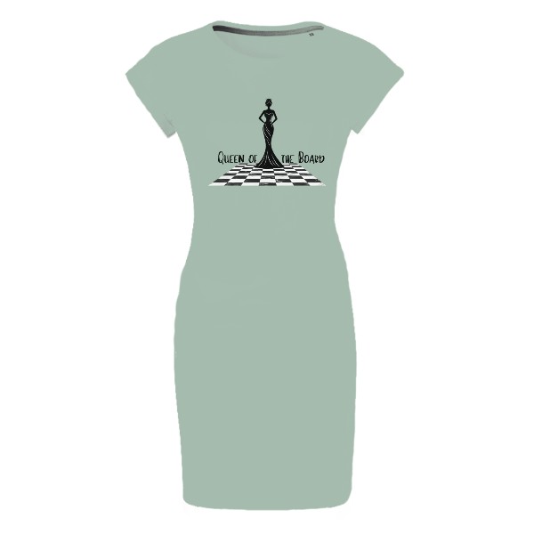 Tričko s potiskem Queen of the board