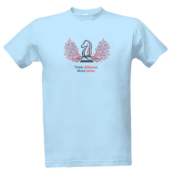 Tričko s potiskem Think different